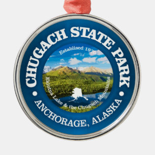 Chugach SP Ornament Aus Metall