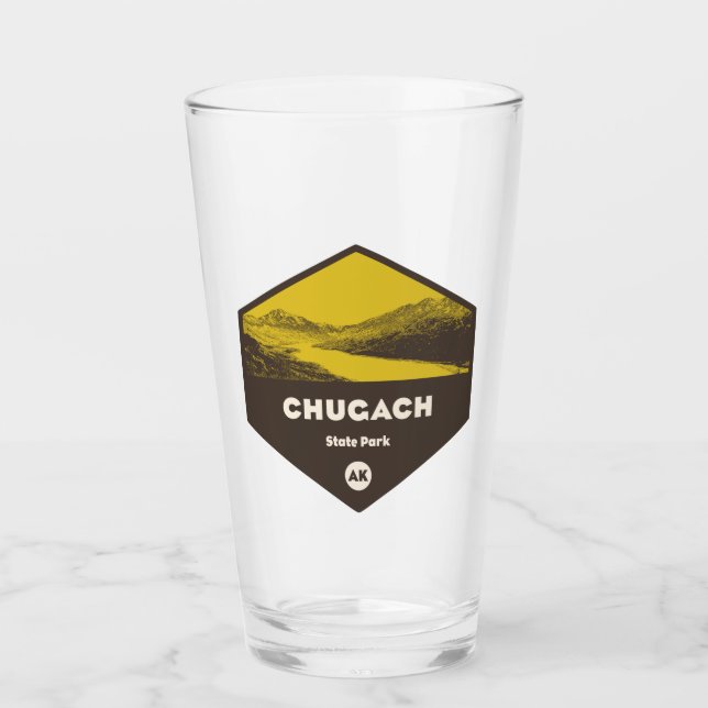 Chugach Staat Park, Alaska Glas (Vorderseite)