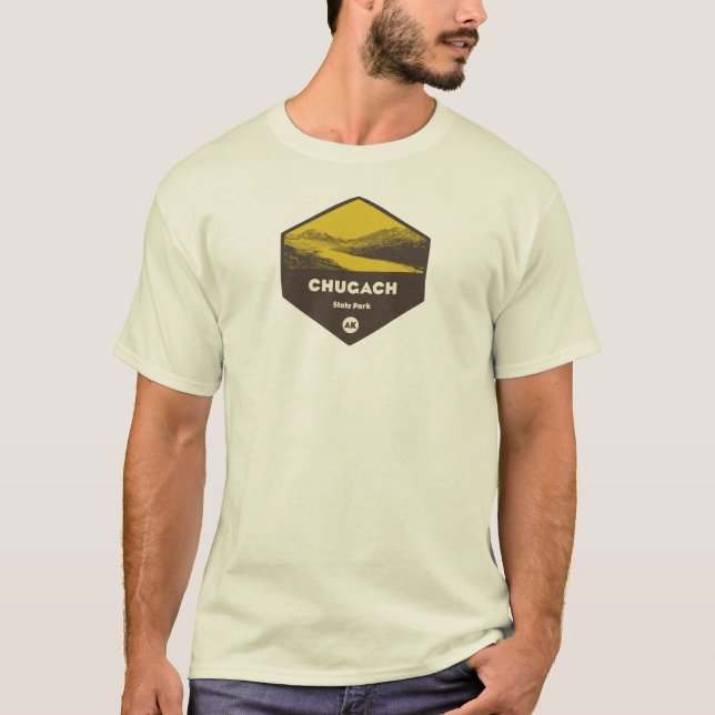 Chugach Staat Park, Alaska T-Shirt (Vorderseite)