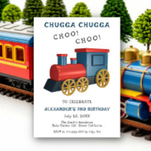 Chugga Choo Zug Geburtstag