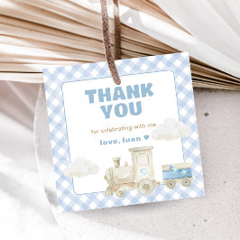 Chugga Chugga Train Birthday Geschenkanhänger