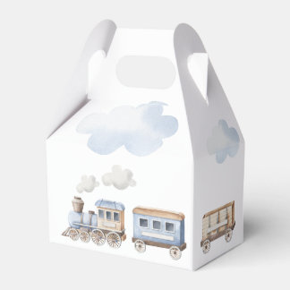 Chugga Chugga Two Two Train Birthday Favor Box Geschenkschachtel