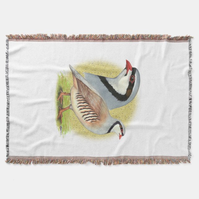 Chukar Partridge Combo Decke (Vorderseite)