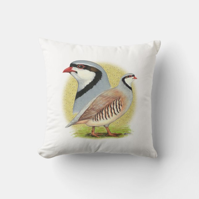 Chukar Partridge Combo Kissen (Vorderseite)