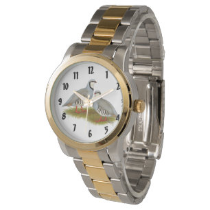 Chukar Partridge Pair Armbanduhr