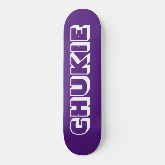 CHUKIE/JMT SKATEBOARD (Vorderseite)