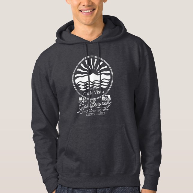 CHULA VISTA SAN DIEGO KALIFORNIA HOODIE (Vorderseite)