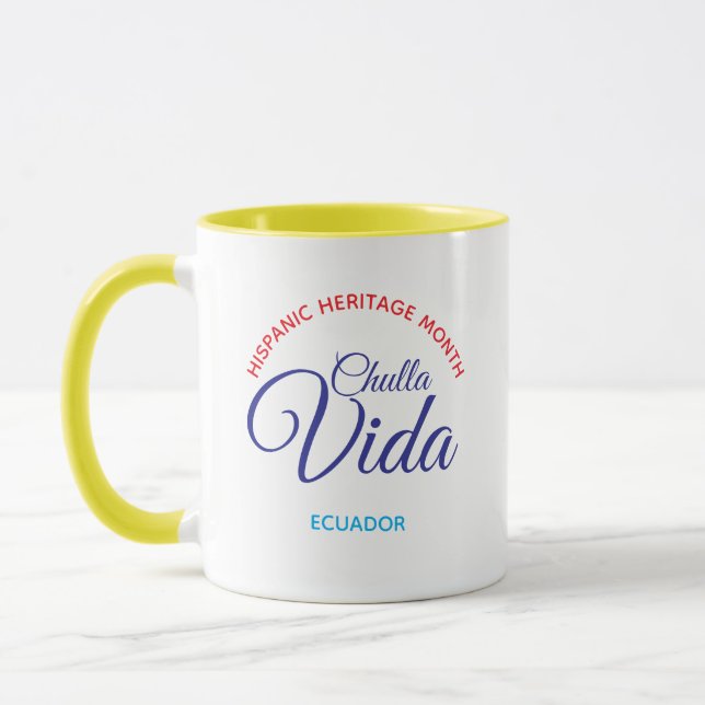 Chulla Vida / Ecuador  Tasse (Links)