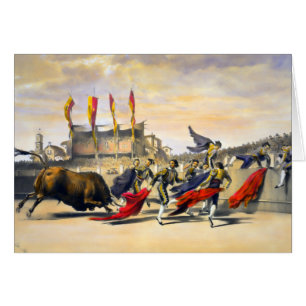 Chulos jouant Taureau