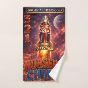 Chums Cola-Raketen/Badezimmer-Start Badhandtuch Set