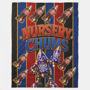 Chums Nursery/große Nursery-Decke/chums cola Fleecedecke