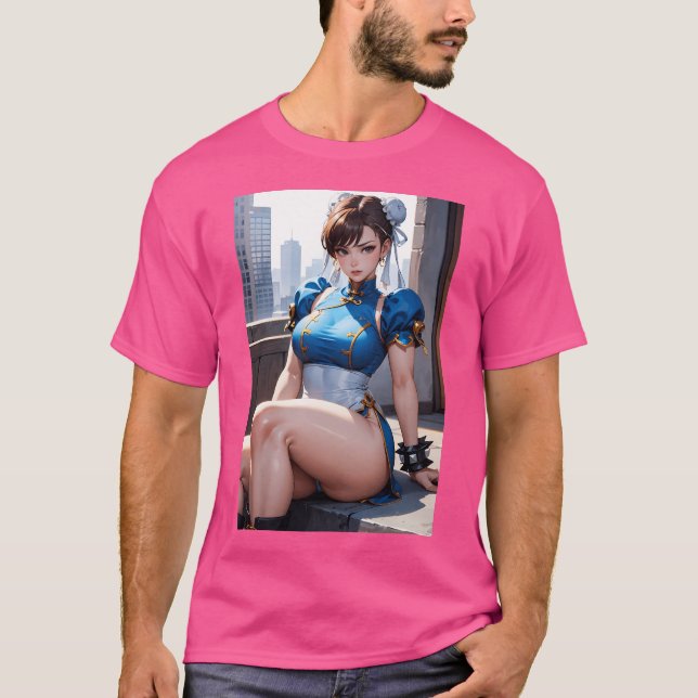Chun Li T-Shirt (Vorderseite)