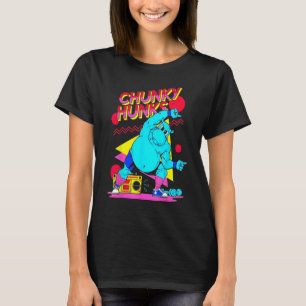 Chunky Hunks Gymnastik Bodybuilding Muskel T-Shirt