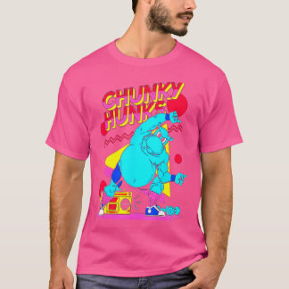 Chunky Hunks Gymnastik Bodybuilding Muskel T-Shirt