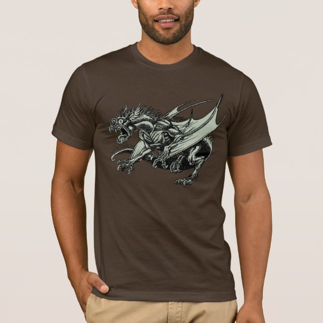 Chupacabra - der Ziege-Sauger T-Shirt (Vorderseite)