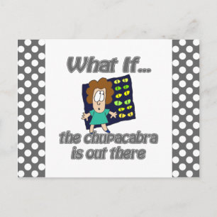 Chupacabra Postkarte