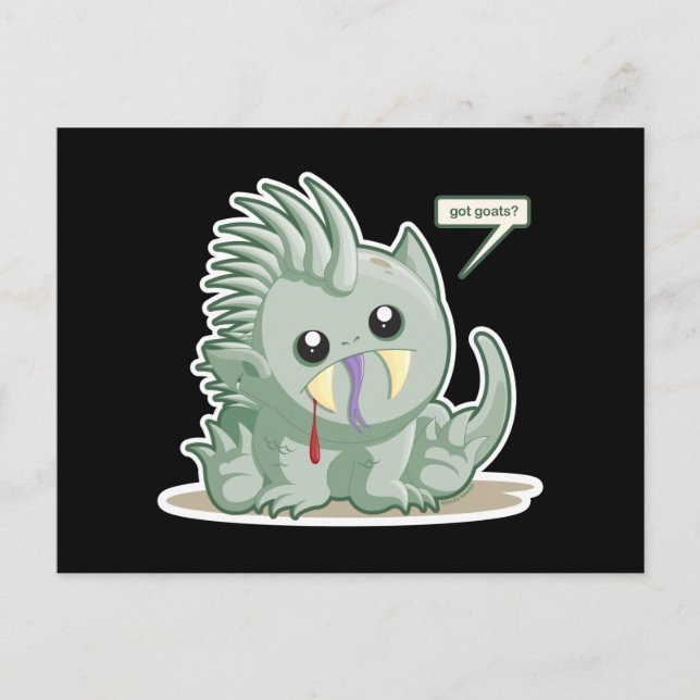 Chupacabra Postkarte (Vorderseite)