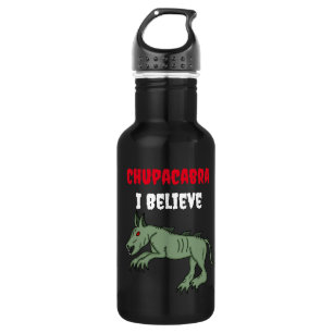 Chupacabra Puerto Rico Cryptid Edelstahlflasche