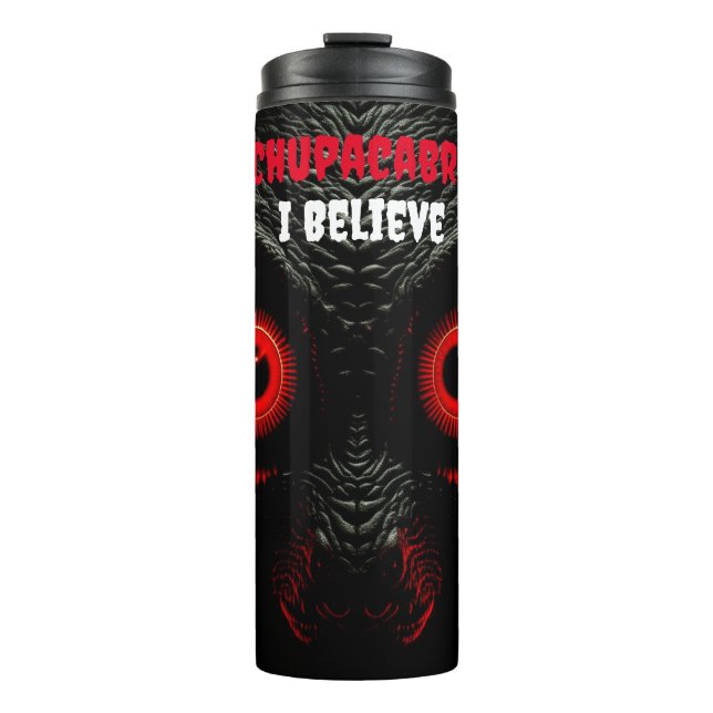 Chupacabra Puerto Rico Cryptid Thermosbecher (Vorderseite)