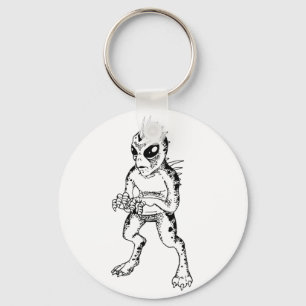 Chupacabra (Skizze) Schlüsselanhänger