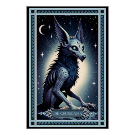Chupacabra-Tarot Poster