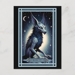 Chupacabra-Tarot Postkarte
