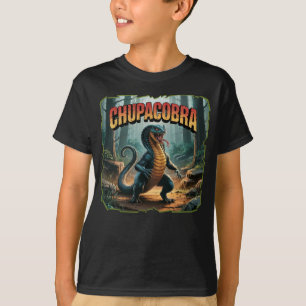 Chupacobra Illustration Combo Kreatur Funny T-Shirt