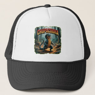 Chupacobra Illustration Combo Kreatur Funny Truckerkappe