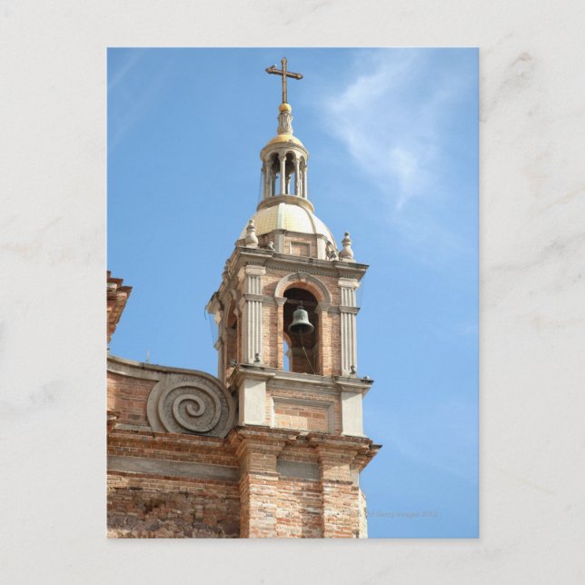 Church Bell Tower, Puerto Vallarta, Mexiko Postkarte (Vorderseite)