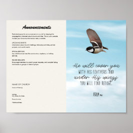 Church Bulletin Poster