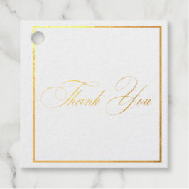 Church Calligraphy Wedding Geschenkanhänger