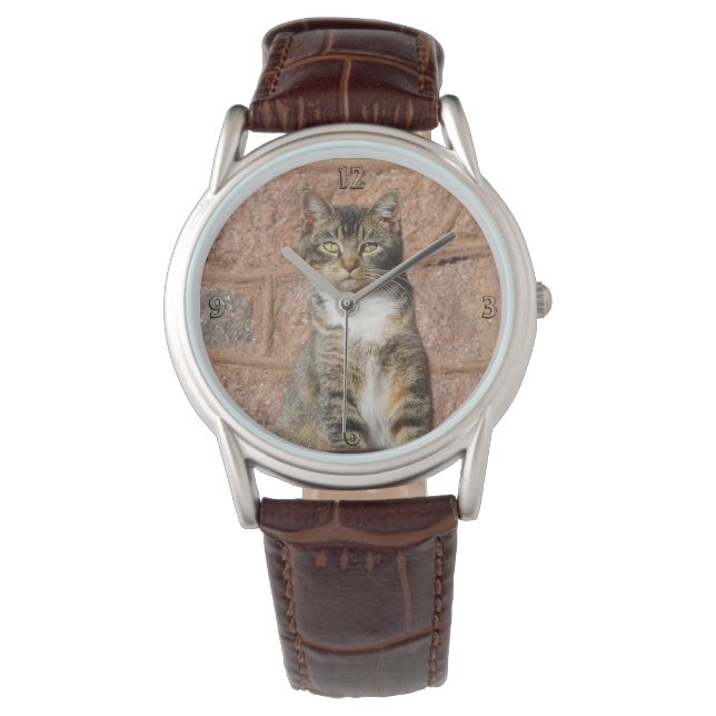 Church Cat Armbanduhr (Vorderseite)