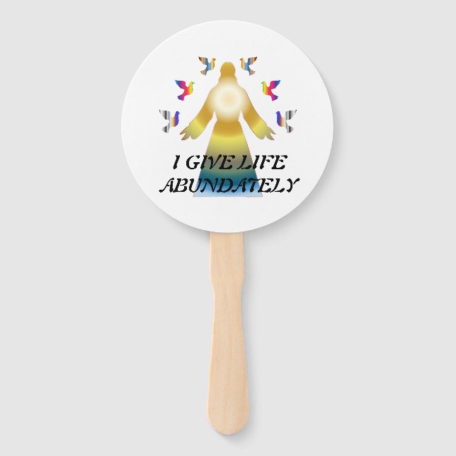 Church Fans Fächer (Vorderseite)