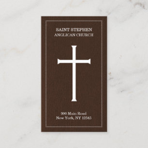 Church Holy Cross Business Cards Visitenkarte