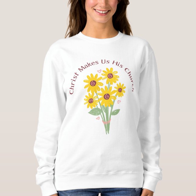 church jesus christ sweatshirt (Vorderseite)