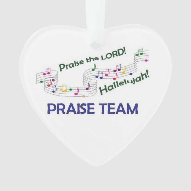 Church Love Team Ornament (Vorderseite)
