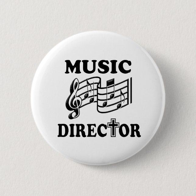 CHURCH MUSIC DIRECTOR BUTTON (Vorderseite)