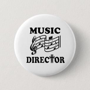CHURCH MUSIC DIRECTOR BUTTON