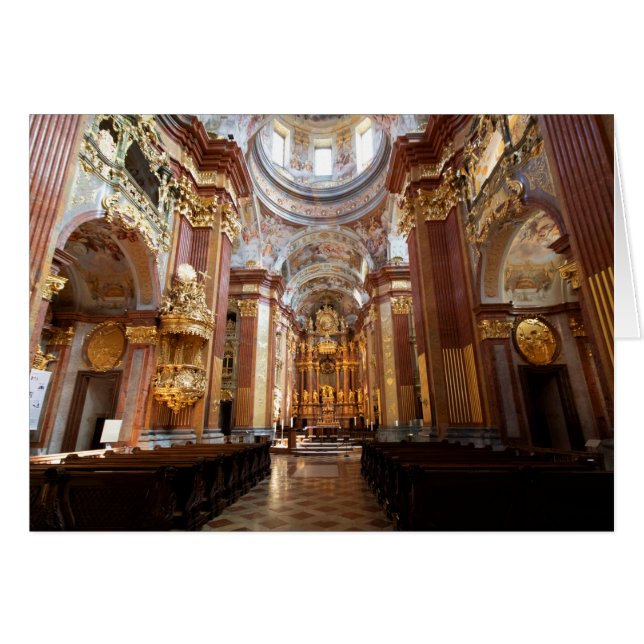 Church Of Abbey Melk, Lower Austria (Vorderseite (Horizontal))