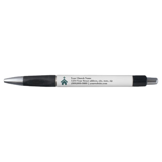 Church Pen mit Logo Kugelschreiber (Vorderseite)