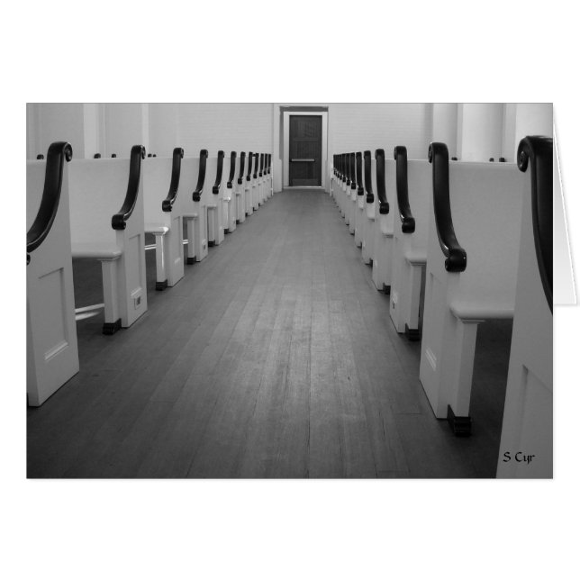 Church Pews, S Cyr (Vorderseite (Horizontal))