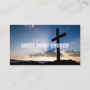 Church Religion Business Card Visitenkarte