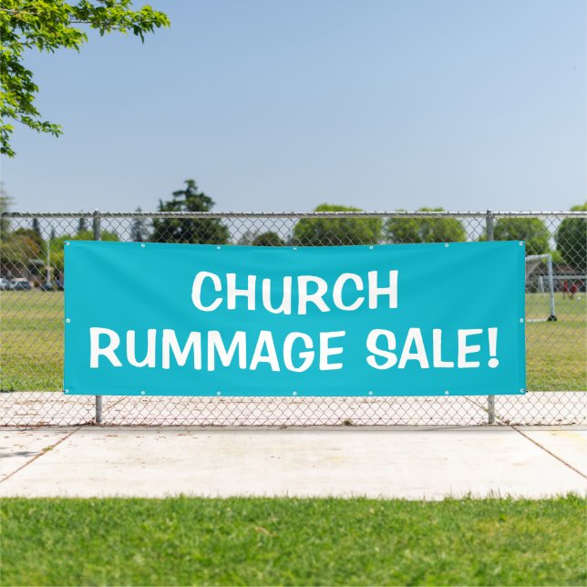 Church Rummage Sale! Großer Banner (InSitu)