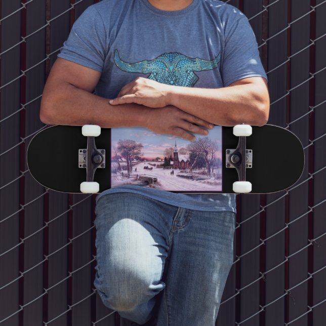 Church Services Weihnachtsabend Skateboard (Außenbereich 3)