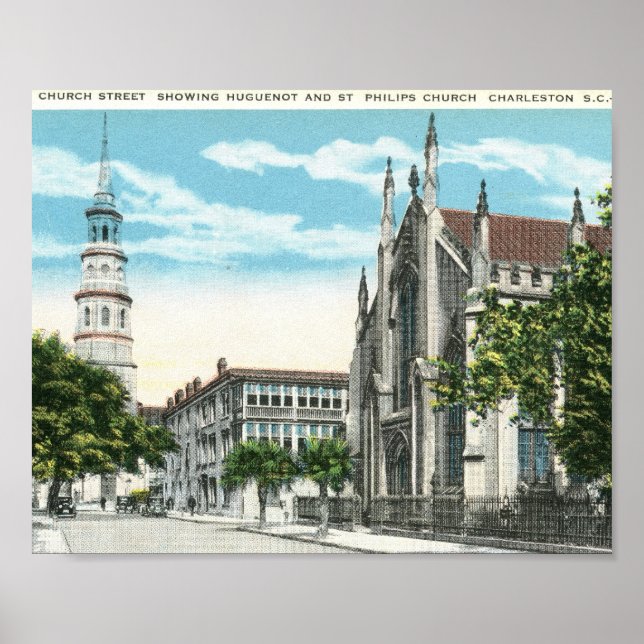 Church St., Charleston, South Carolina Poster (Vorne)