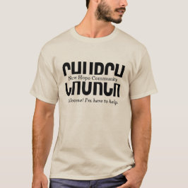Church Welcome Team Custom Church T-Shirt