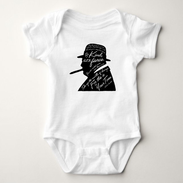 Churchill Baby-Bodysuit Baby Strampler (Vorderseite)