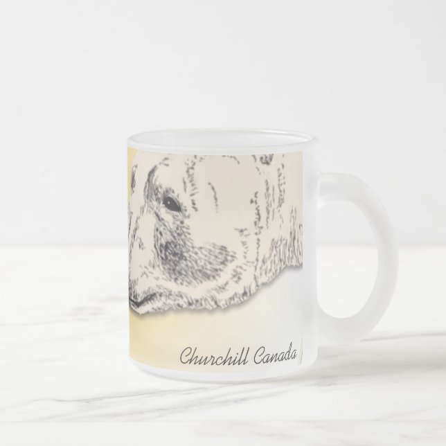 Churchill Coupe Souvenir Ours polaire Art Mugs Cad (Droit)