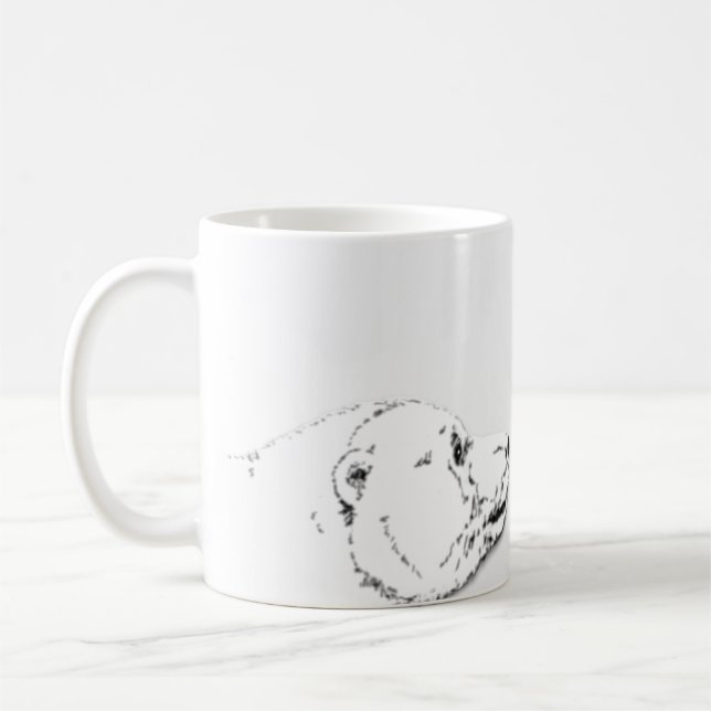 Churchill Coupe Souvenir Ours polaire Art Mugs Cad (Gauche)