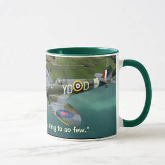 churchill, das raf ehrt tasse